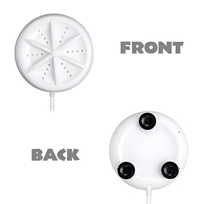 Portable Mini Washing Machine - USB Powered & Compact for Travel, Camping & Small Spaces