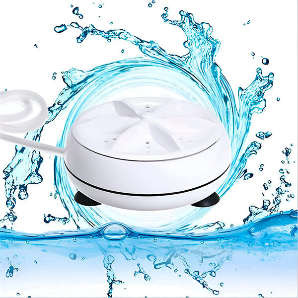 Portable Mini Washing Machine - USB Powered & Compact for Travel, Camping & Small Spaces