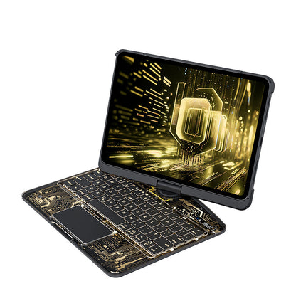 Versatile 360° iPad Keyboard Protector with TrackPad