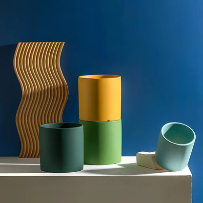 Vibrant Collection of Decorative Flower Pots