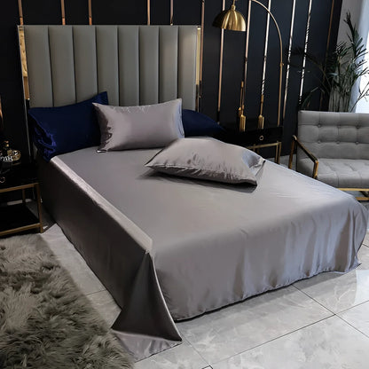 Satin Duvet Cover Set with Silky Soft Bed Sheets