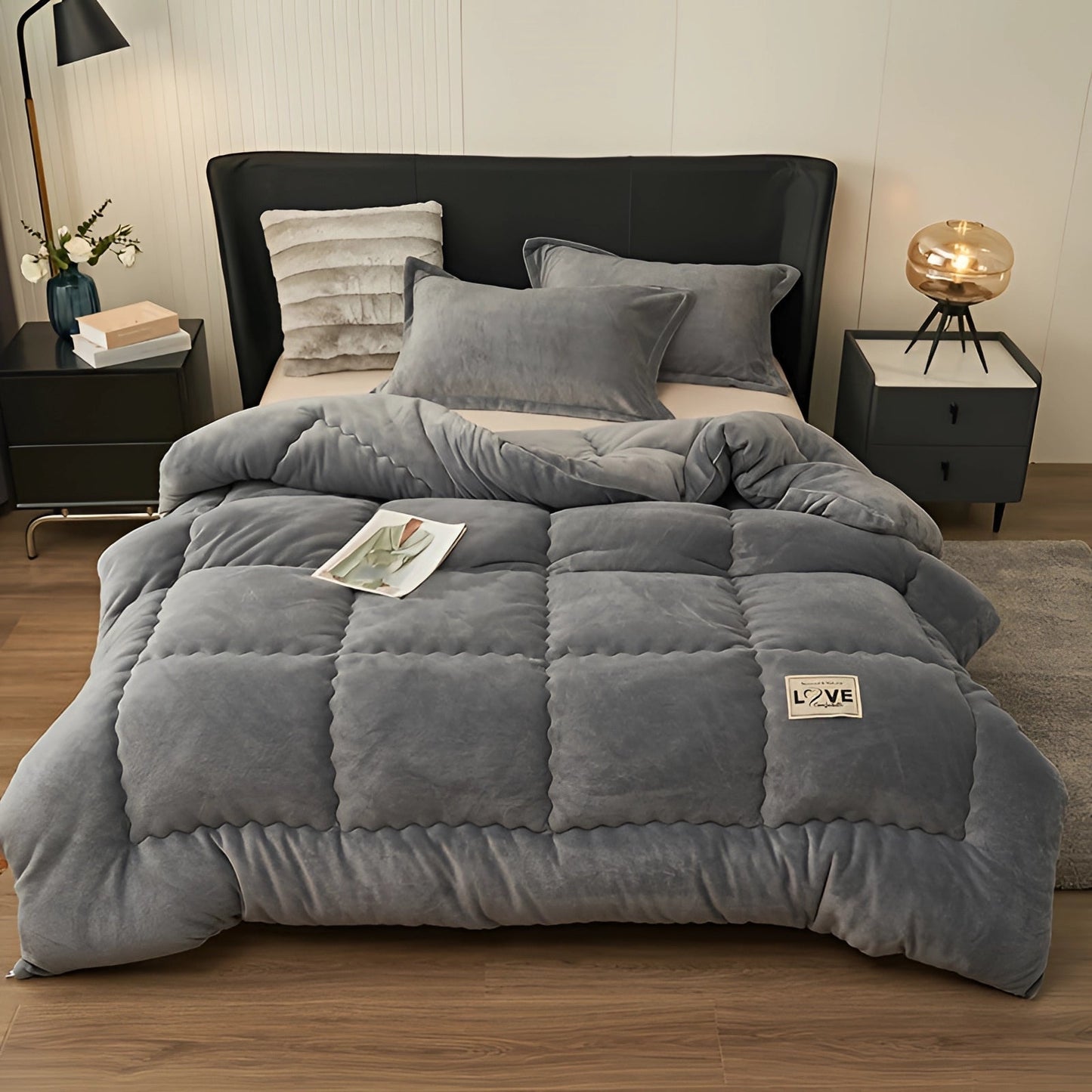 Cozy Winter Comforter Set with Luxurious Quilts