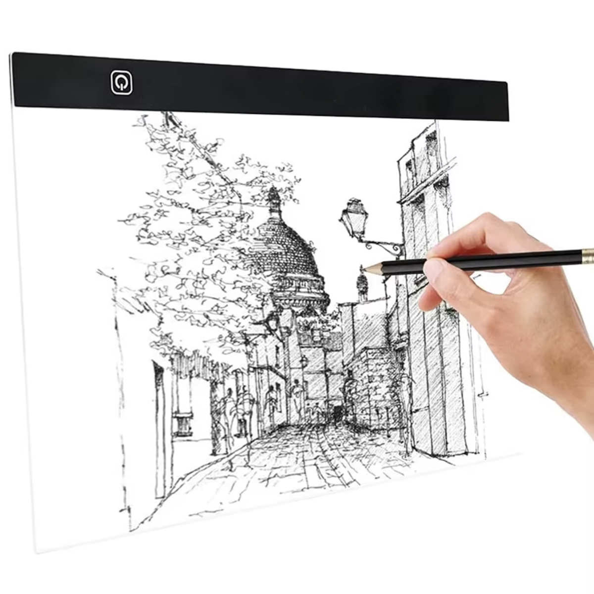 Drawing Tablet with Adjustable LED Graphic Display