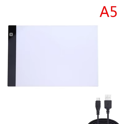 Drawing Tablet with Adjustable LED Graphic Display