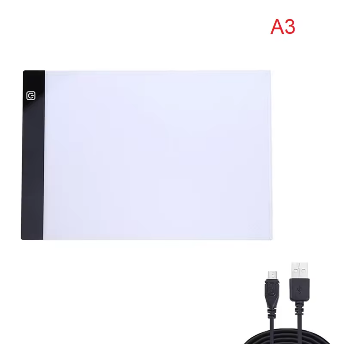 Drawing Tablet with Adjustable LED Graphic Display