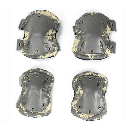 Elbow and Knee Protection Pads for Tactical Use