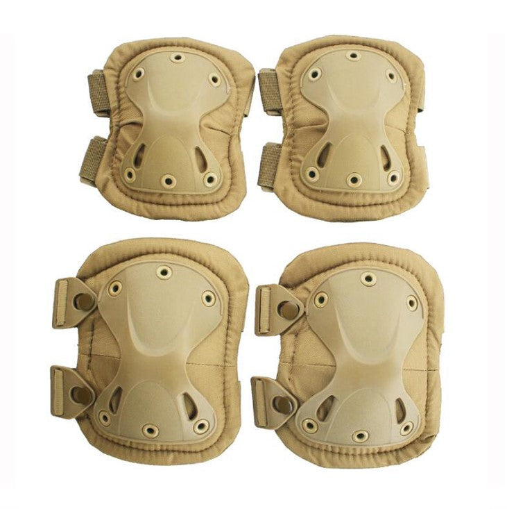 Elbow and Knee Protection Pads for Tactical Use