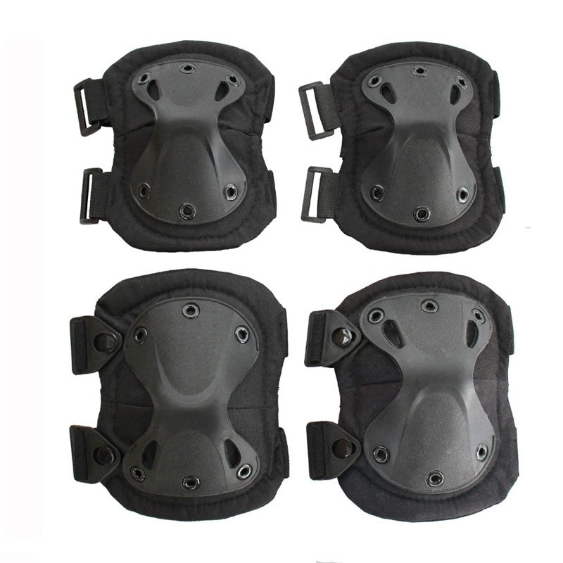 Elbow and Knee Protection Pads for Tactical Use