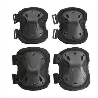 Elbow and Knee Protection Pads for Tactical Use