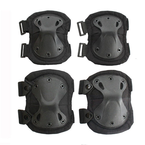 Elbow and Knee Protection Pads for Tactical Use