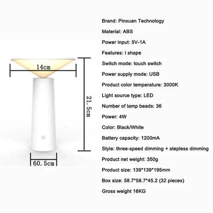 Table Lamp with LED – Portable Lighting Solution