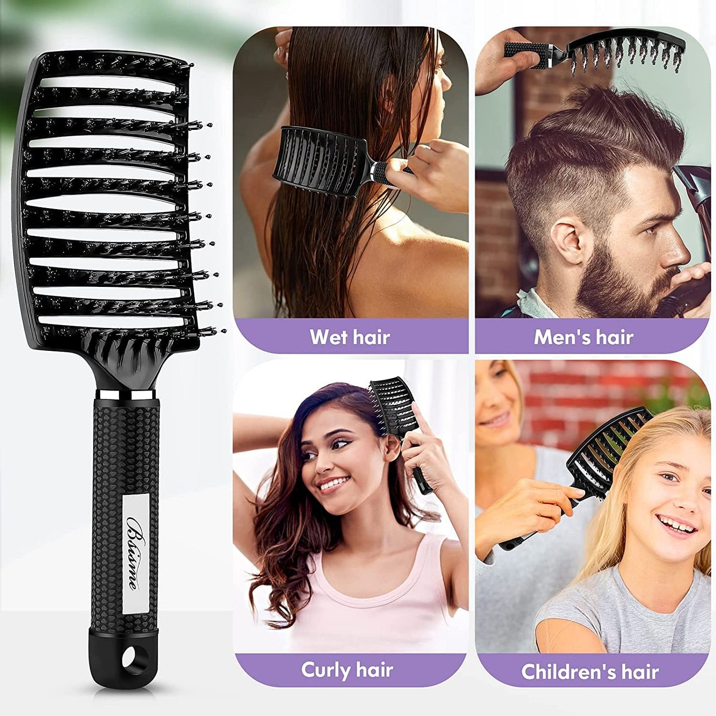 KnotFree Pro - Effortless Detangling Brush
