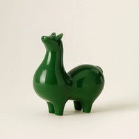 Head Up Green Horse