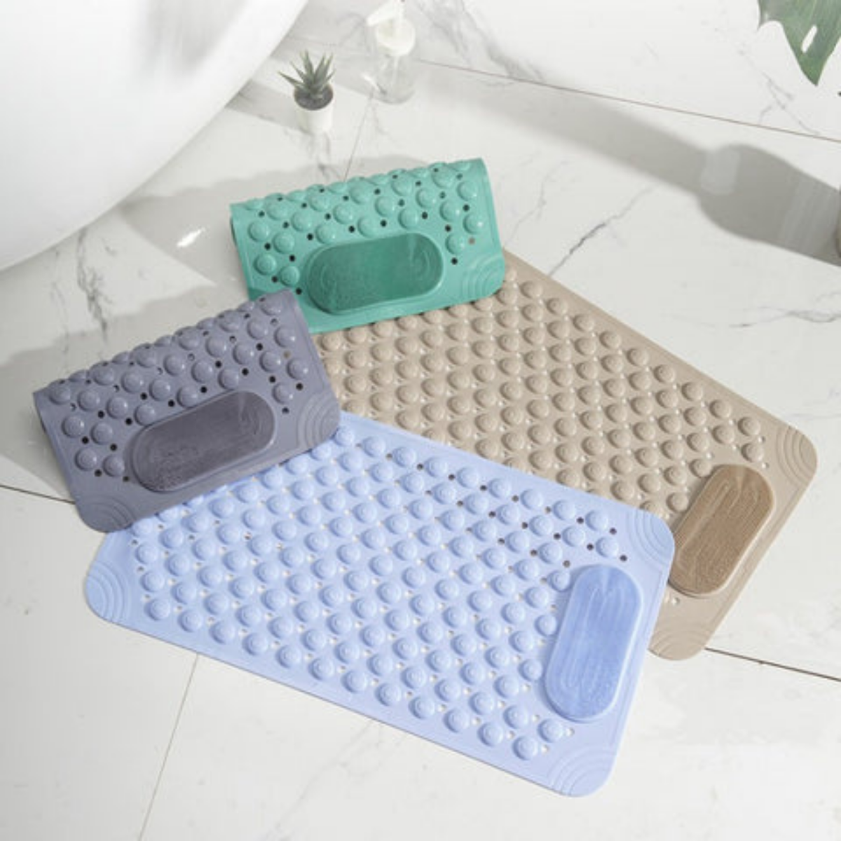 Foot Massage Shower Mat with Non-Slip Design