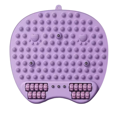 Massage Mat with Electric Acupressure and Rolling Features