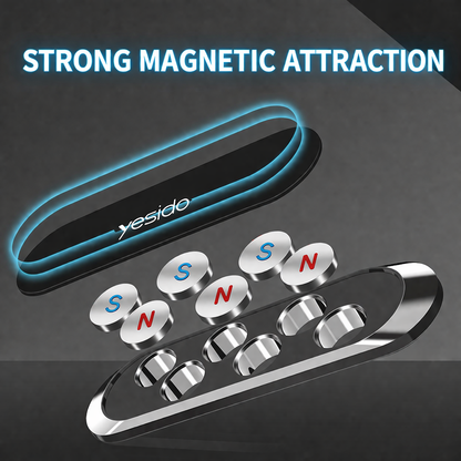 Magnetic Phone Holder | 6 Powerful Magnets & 360° Rotation