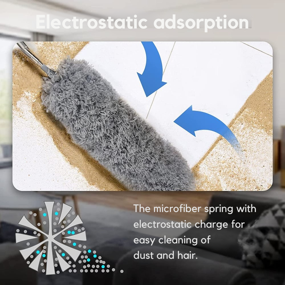 Extendable Microfiber Duster | Reach Every Corner Effortlessly