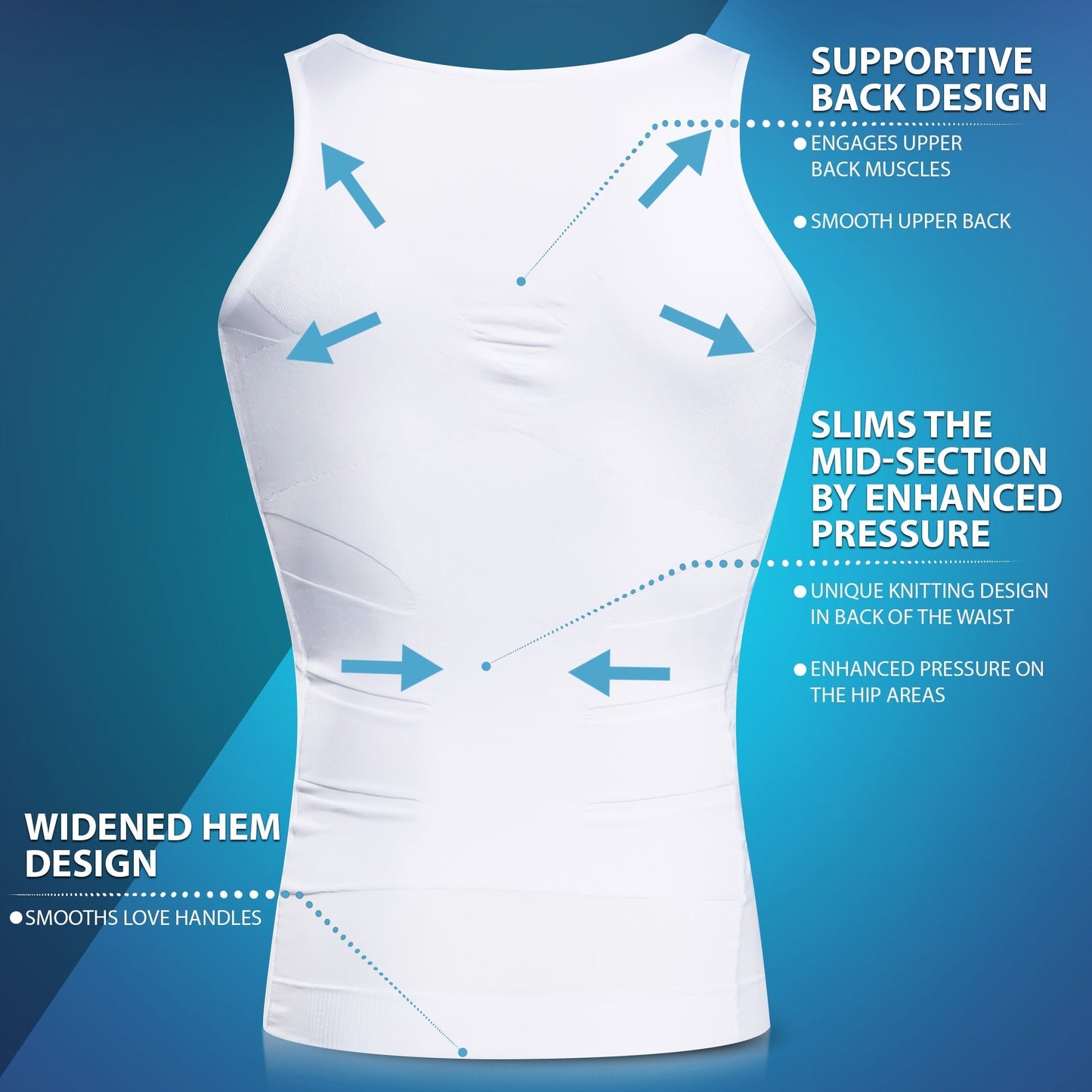 Men's Compression Tank Top for Body Shaping