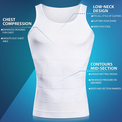 Men's Compression Tank Top for Body Shaping