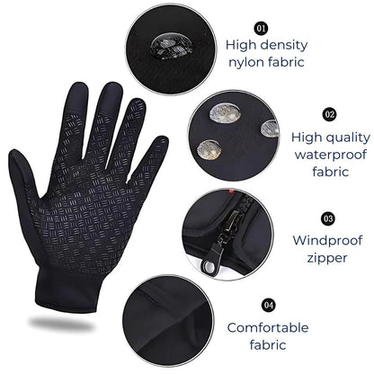 ThermoGlove Pro – Insulated Touchscreen Winter Gloves with Battery Heat