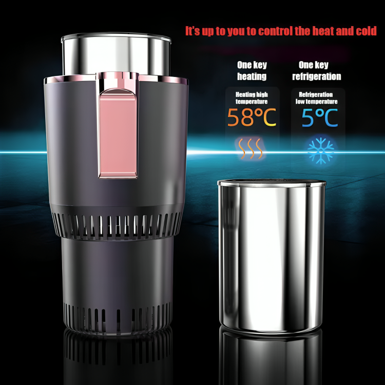 On-the-Go Beverage Keeper: Hot or Cold Drinks Anytime!