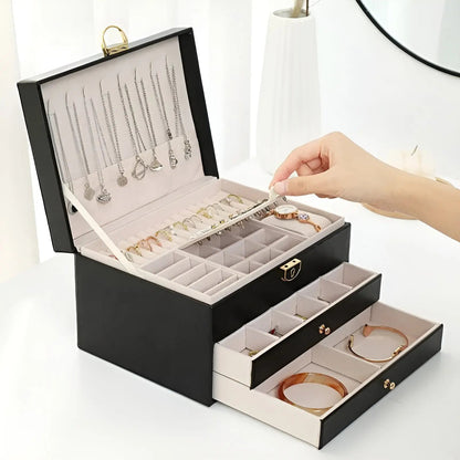 Luxury Jewelry Organizer – Elegant Storage Box for Accessories