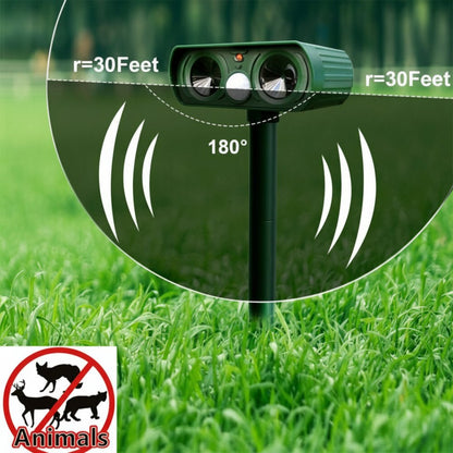 EcoGuard Solar Animal Repeller | Motion-Activated Protection