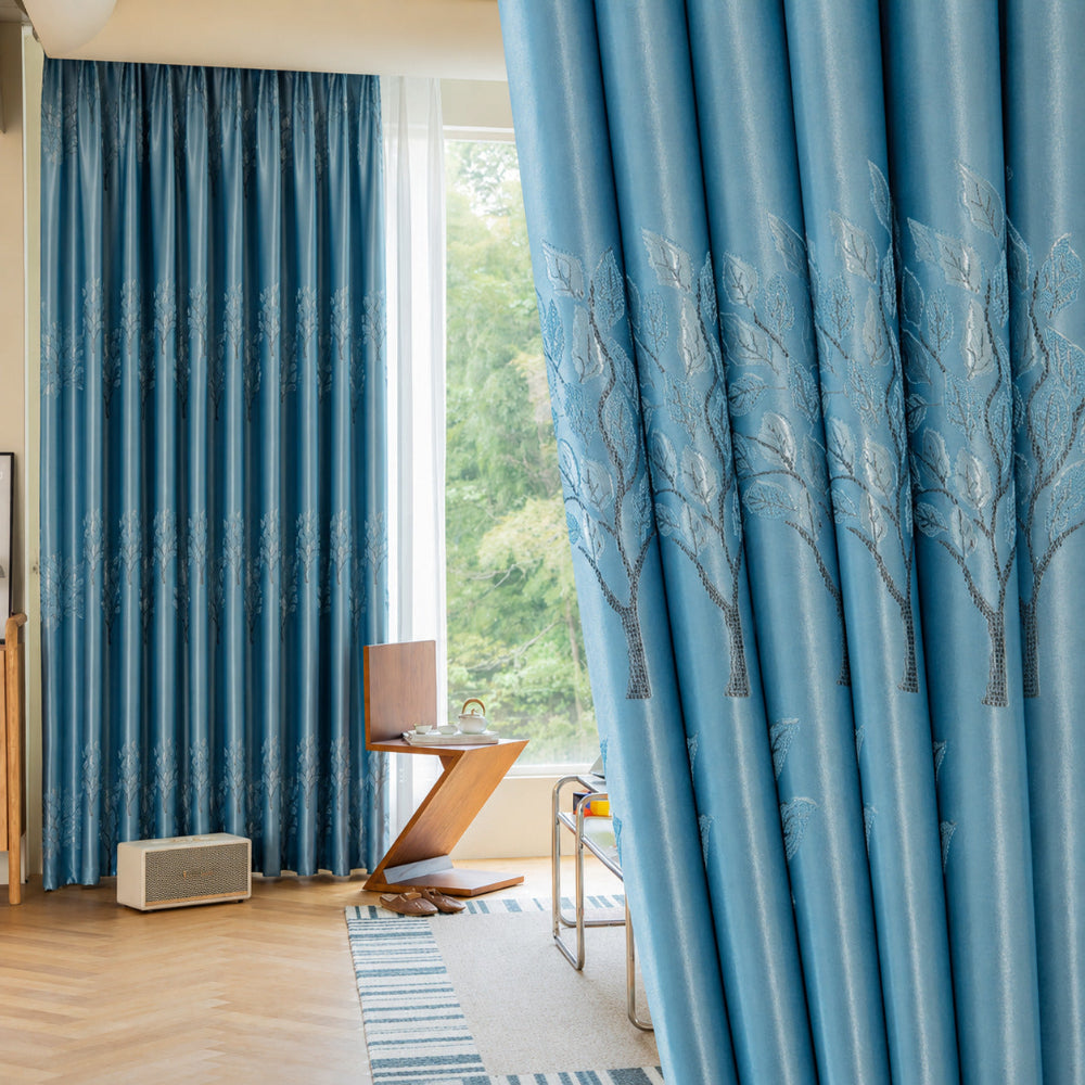 Serene Flora Thermal Blackout Drapes