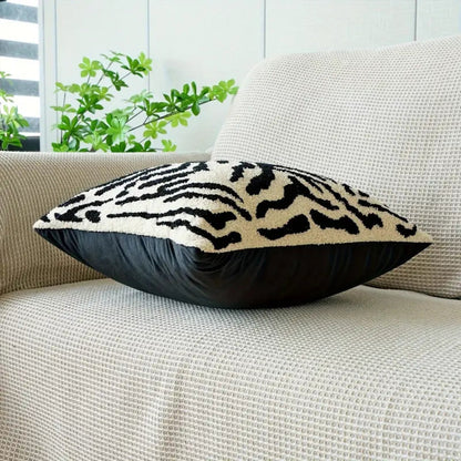 Modern Jungle Print Throw Pillow Case