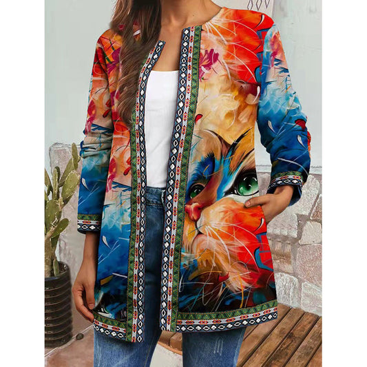 Floral Elegance Jacket - Embrace Spring Style