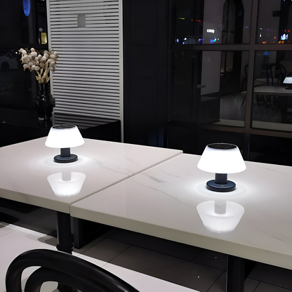Solar-Powered Table Lamp – Compact Wireless Lighting for Indoor and Outdoor