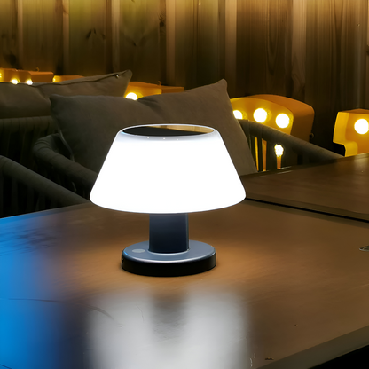 Solar-Powered Table Lamp – Compact Wireless Lighting for Indoor and Outdoor