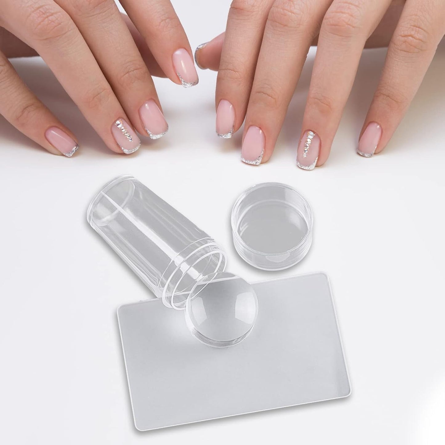 NailArt Pro | Effortless French Tip Stamping Kit