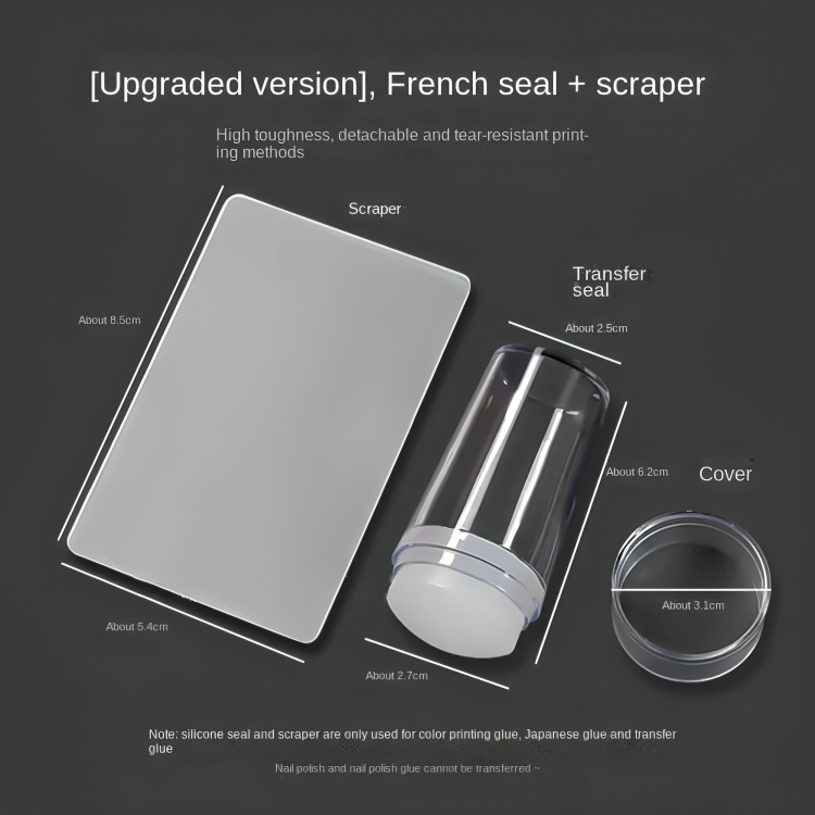 NailArt Pro | Effortless French Tip Stamping Kit