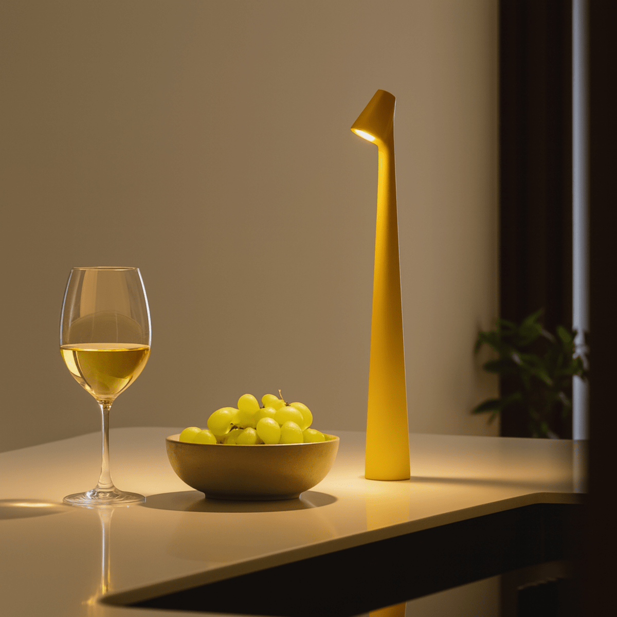 Portable Elegance: Wireless Dimmable LED Table Lamp