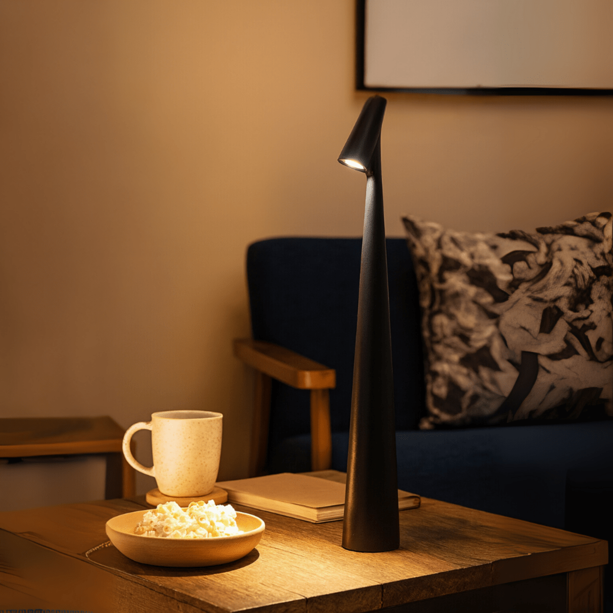 Portable Elegance: Wireless Dimmable LED Table Lamp