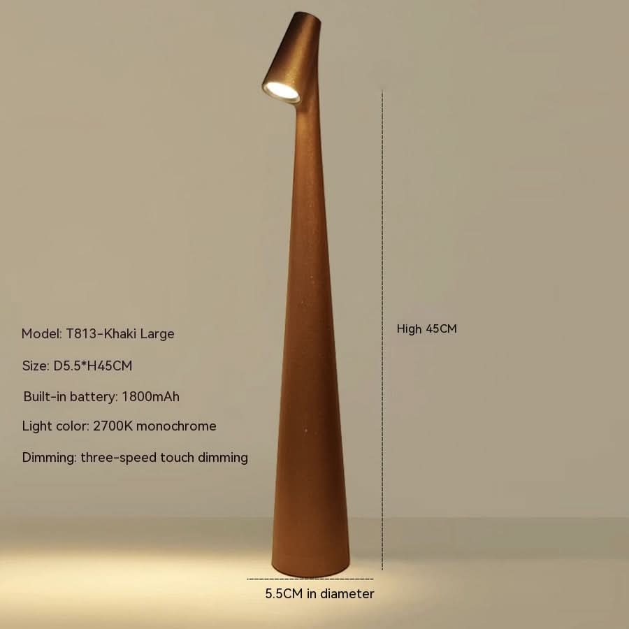 Portable Elegance: Wireless Dimmable LED Table Lamp