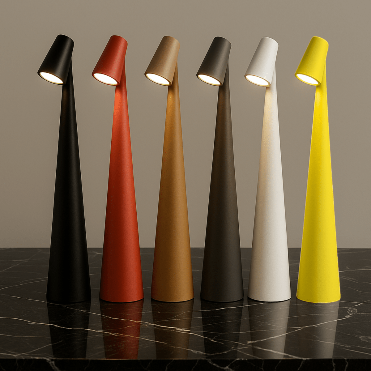Portable Elegance: Wireless Dimmable LED Table Lamp