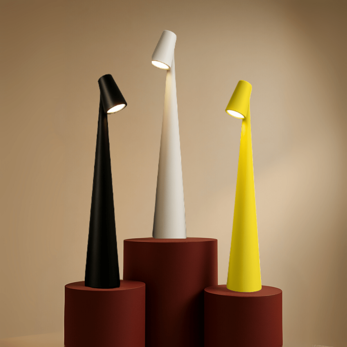 Portable Elegance: Wireless Dimmable LED Table Lamp
