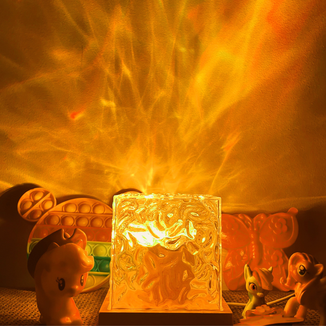 Serenity Crystal Lamp | Color-Changing & Dimmable | Soothing Ambiance