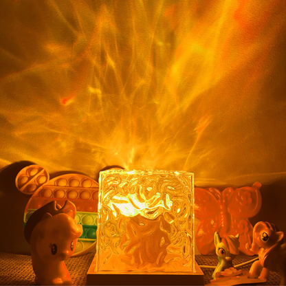 Serenity Crystal Lamp | Color-Changing & Dimmable | Soothing Ambiance