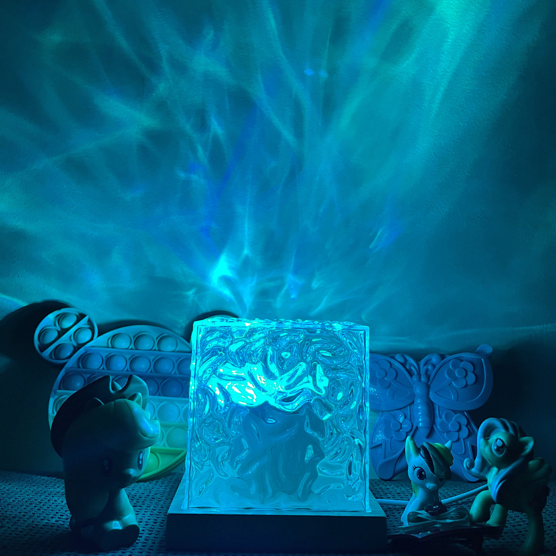 Serenity Crystal Lamp | Color-Changing & Dimmable | Soothing Ambiance