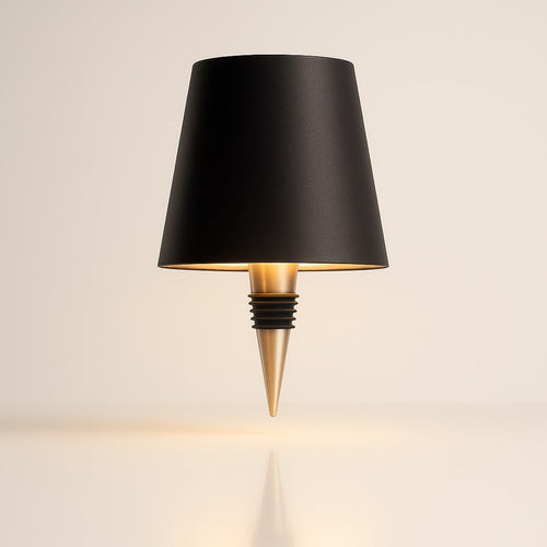 Transform Any Bottle into a Chic Wireless Table Lamp