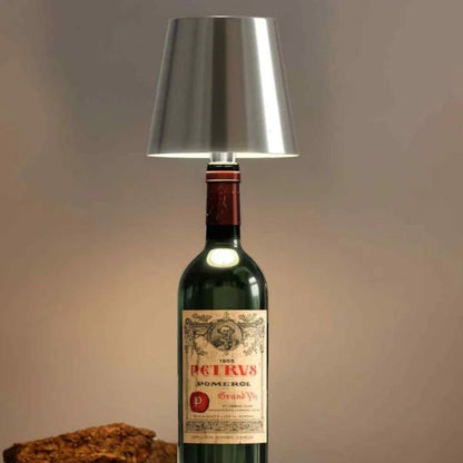 Transform Any Bottle into a Chic Wireless Table Lamp
