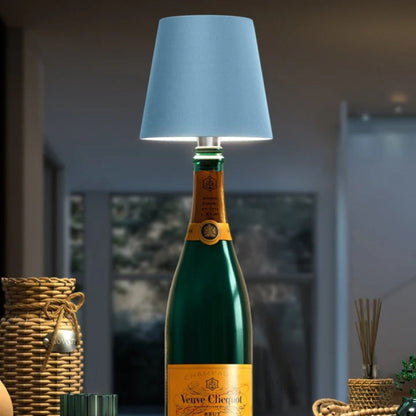 Transform Any Bottle into a Chic Wireless Table Lamp