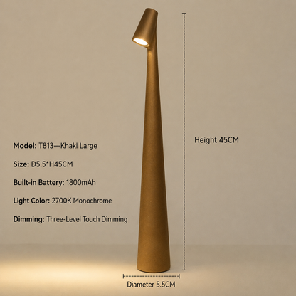 Wireless Elegance: Touch-Control LED Table Lamp