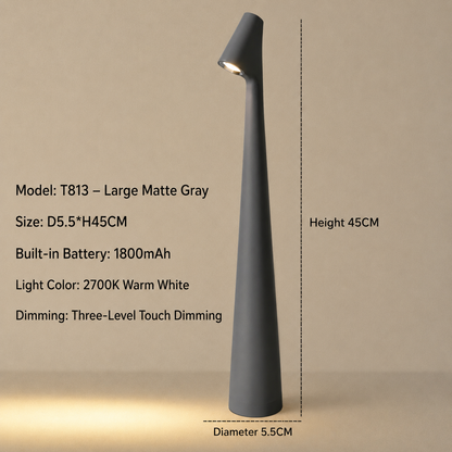 Wireless Elegance: Touch-Control LED Table Lamp