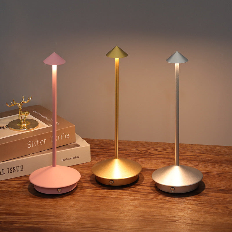 Portable LED Table Lamp | Wireless Ambiance & Touch Control