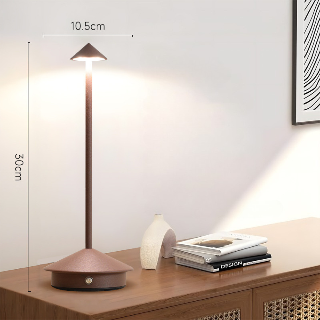 Portable LED Table Lamp | Wireless Ambiance & Touch Control