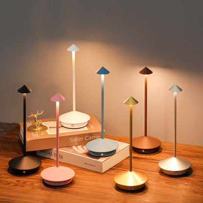 Portable LED Table Lamp | Wireless Ambiance & Touch Control
